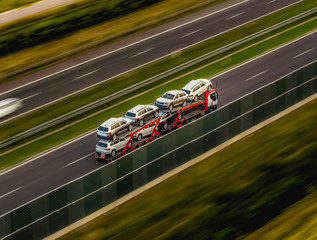 Transport highway, panning