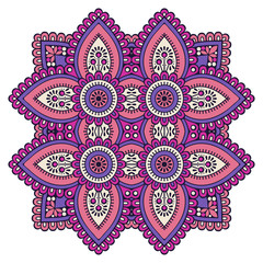 Vector colorful Mandala