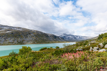 Fototapeta premium Wandern am Besseggen