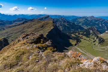 Hike on the Hohe Ifen in the Kleinwalsertal