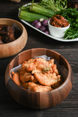 Organic Crispy fish Strips in batter