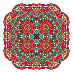 Vector colorful Mandala