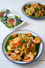 Fried Noodle In Soy Sauce.