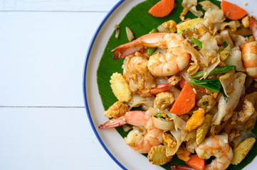 Fried Noodle In Soy Sauce.