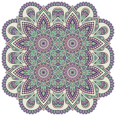 Vector colorful Mandala