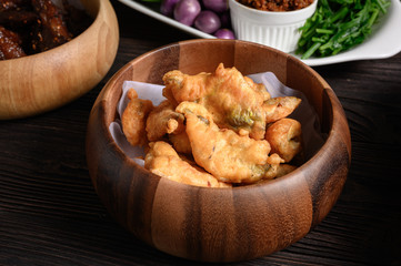 Organic Crispy fish Strips in batter