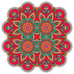 Vector colorful Mandala