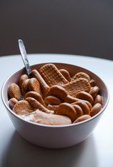 Serbian biscuit Plazma with milk