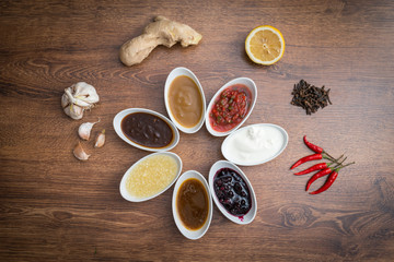 Mix sauces