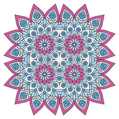Vector colorful Mandala
