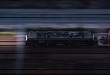  Railway transport, panning, Poland, Mazovia © Marcin Ziółkowski