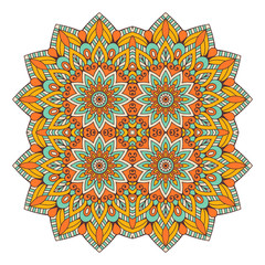 Vector colorful Mandala
