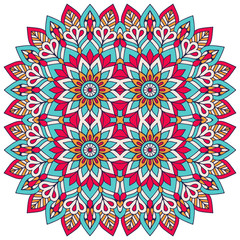 Vector colorful Mandala