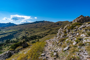 Hike on the Hohe Ifen in the Kleinwalsertal