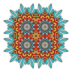 Vector colorful Mandala