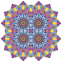 Vector colorful Mandala
