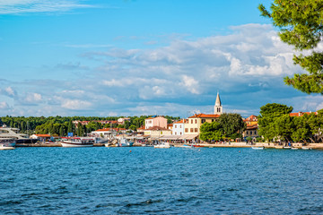 Fototapeta premium Fazana, a small town on the Istrian peninsula in Croatia