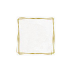 Golden frames for wedding cards, romantic prints, fabrics, textiles and scrapbooking. - 336121824