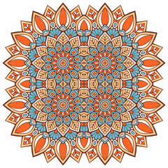 Vector colorful Mandala