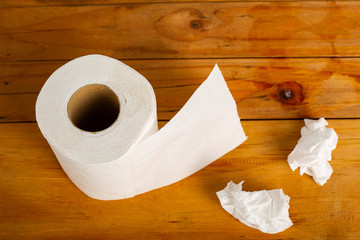 Roll toilet paper