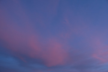 Fototapeta na wymiar Clouds in Sunset