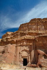 Majestic tomb of Petra