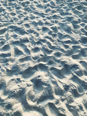 footprints in the sand