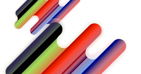 Abstract liquid lines geometric background