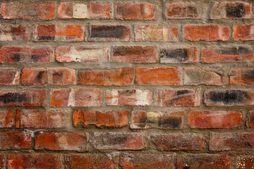 Brick wall abstract texture