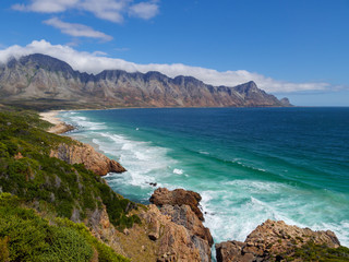 Fototapeta na wymiar The glorious Clarence Drive between Gordon's Bay and Rooi Els. Cape Town. Western Cape. South Africa