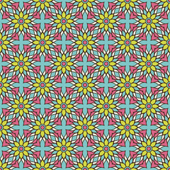 Vintage floral seamless pattern