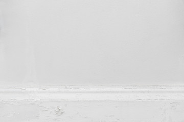 Abstract background from old white concrete texture wall.