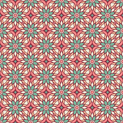 Vintage floral seamless pattern
