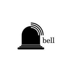 Bell logo.Notification icon for incoming inbox message.