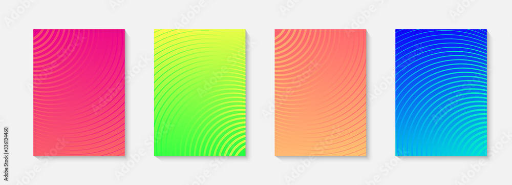 Poster Minimal vector abstract cover notebook design. Planner and diary cover for print. Abstract design for copybook brochures and school books. Notebook paper. Brochure, book, magazine template