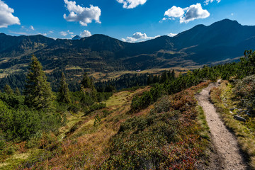 Hike on the Hohe Ifen in the Kleinwalsertal