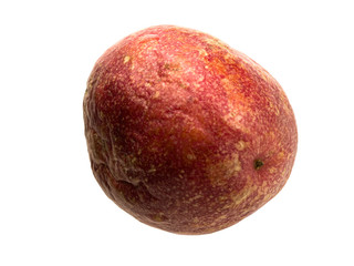 Tropical passion fruit creeper isolated object