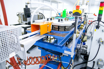 Manufacture of plastic products for alv, artificial respiration. artificial lung ventilation, pulmonary ventilation.  
Pharmaceutical factory. Medical production. Health care industry.