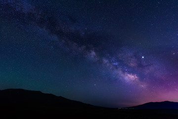 Milky Way, starry sky, landscape