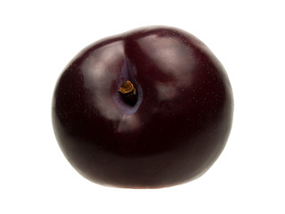 Graphic resources isolated plum fruit culture object on white background