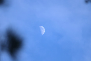 Himmel mit Mond
