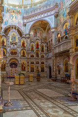 Fototapeta na wymiar Orthodox church of All Saints in Minsk