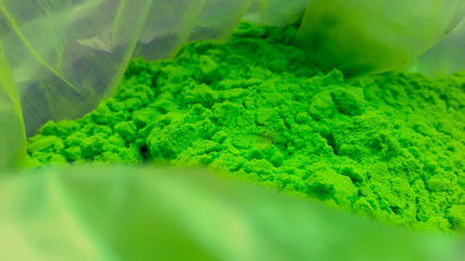  festival of color in india HOLI, green abir, green gulal , basanta utshab
