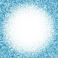 Blue shining glitter vector seamless pattern. eps 10