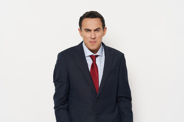 portrait of a handsome businessman