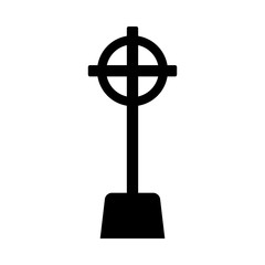 Tombstone christian cross