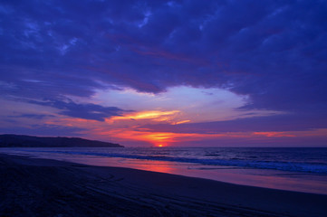 Broken sunset
