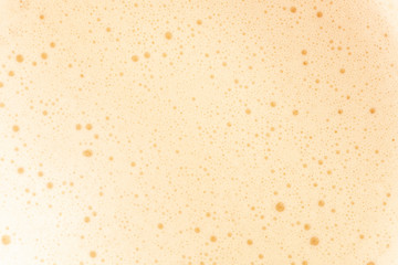 Background with coffee foam