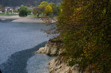 river in autumn