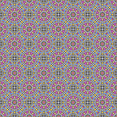 Vintage floral seamless pattern